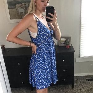 Xhilaration Blue Sundress Size L